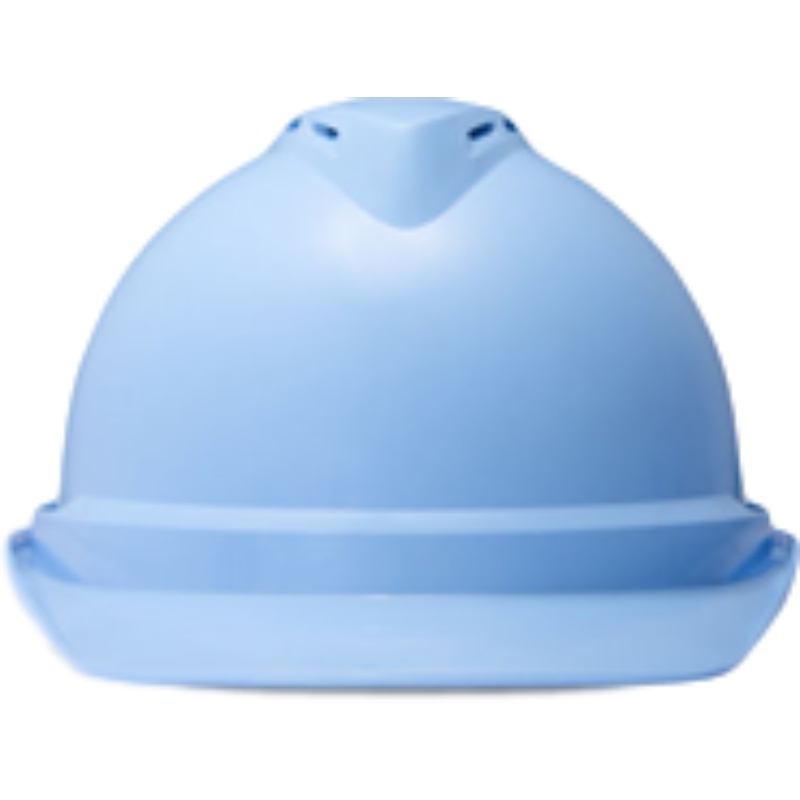 梅思安10146676湖蓝色豪华ABS<a href='https://www.jcehs.cn/anquanmao'>安全帽</a>图2