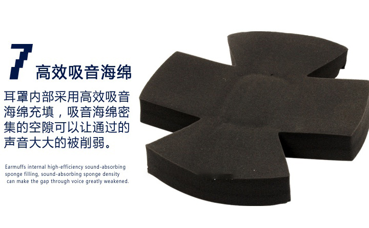 <a href='https://www.jcehs.cn/3m'>3M</a> H7P3E-PTL挂<a href='https://www.jcehs.cn/anquanmao'>安全帽</a>式隔音耳罩高效吸音海绵