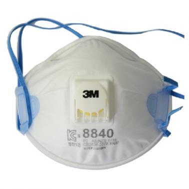 3M 8840KN95 P2颗粒物防护口罩  工业防尘口罩