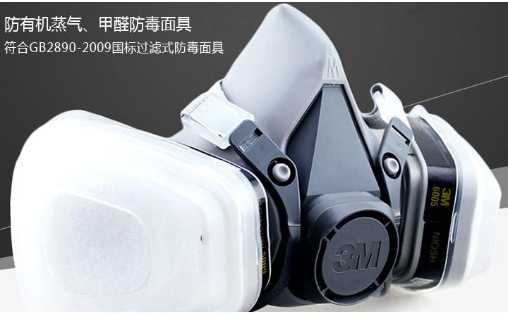 <a href='https://www.jcehs.cn/3m'>3M</a>6200+6005防有机气体及甲醛<a href='https://www.jcehs.cn/fangdumianjv'>防毒面具</a>