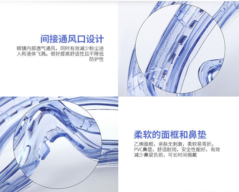 <a href='https://www.jcehs.cn/3m'>3M</a>1623AF防雾防化<a href='https://www.jcehs.cn/fanghuyanjing'>防护眼镜</a>图片-背面