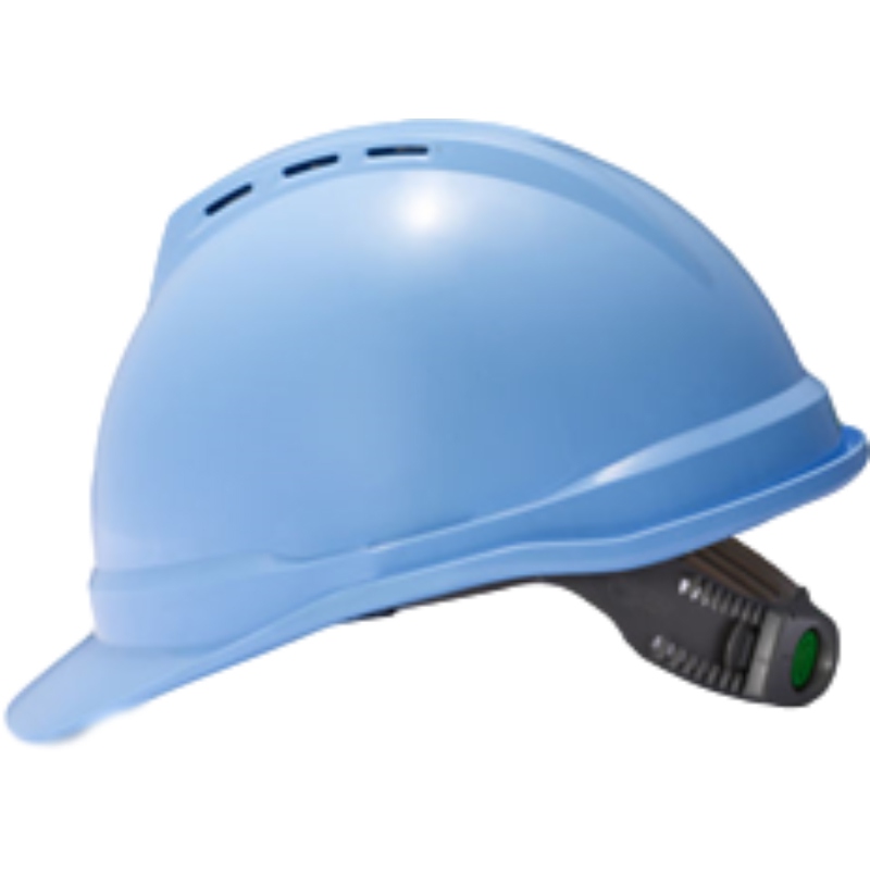梅思安10146676湖蓝色豪华ABS<a href='https://www.jcehs.cn/anquanmao'>安全帽</a>图3