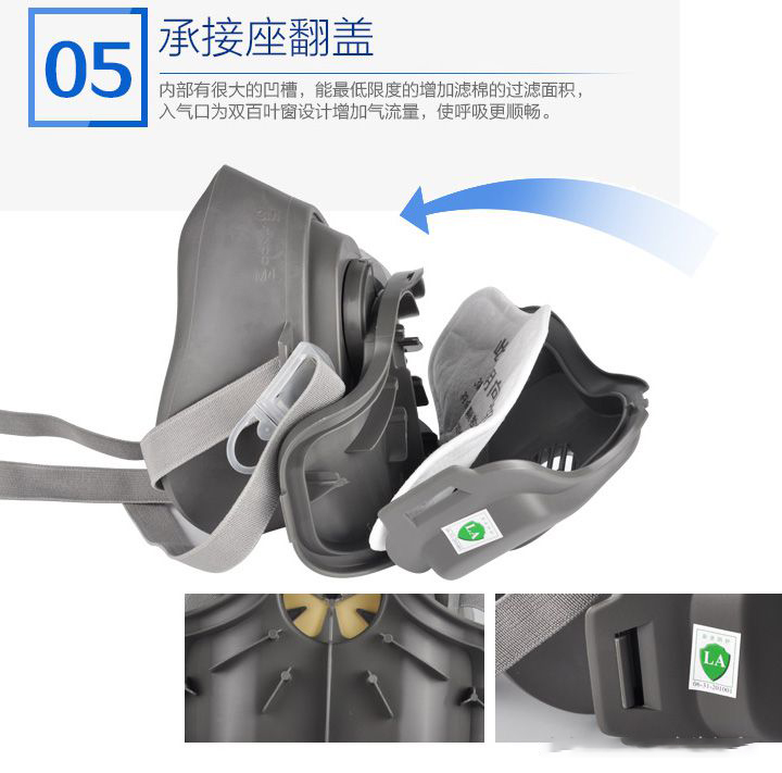 3m3200<a href='https://www.jcehs.cn/fangchenkouzhao'>防尘口罩 </a>承接座翻盖设计