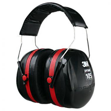 3M H10A头戴式高降噪隔音耳罩  高性能防噪音耳罩