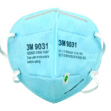 3M9031KN90防尘口罩  头带式折叠口罩